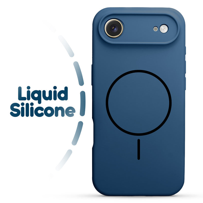 Cloud Feel Silicone Case for Apple iPhone 17 Air With Camera Protection – Supports Wireless Charging