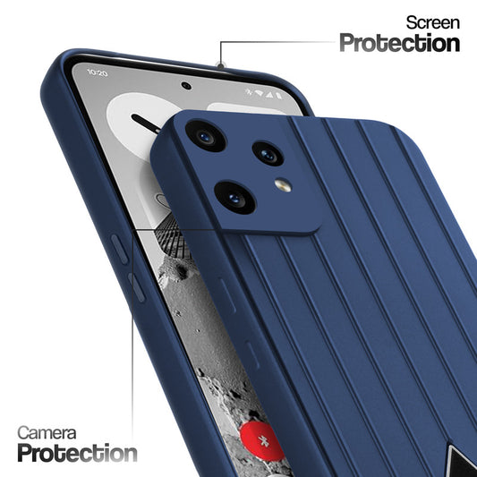 Glossy Matte Line Texture Back Cover for CMF Nothing Phone 2 Pro