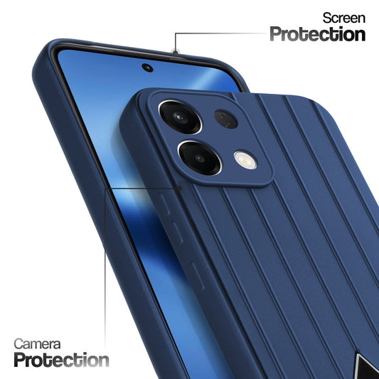 Glossy Matte Line Texture Back Cover for Oppo K13 5G