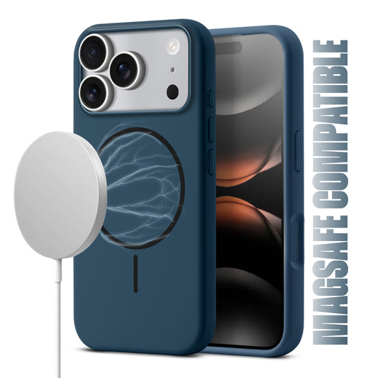 MagSafe Compatible Liquid Silicone Case For Apple iphone 17 Pro Max