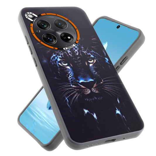 Dark Elegant Wild Creatures Printed Back Cases For OnePlus 12R 5g