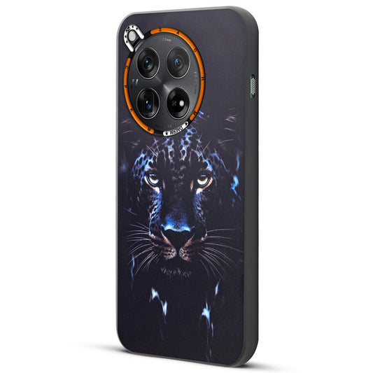 Dark Elegant Wild Creatures Printed Back Cases For OnePlus 12R 5g