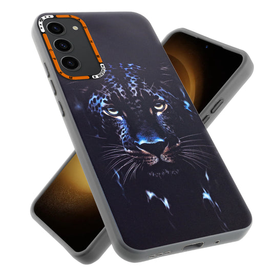 Dark Aesthetic Wild Animal Printed Back Cases For Samsung S23 5G