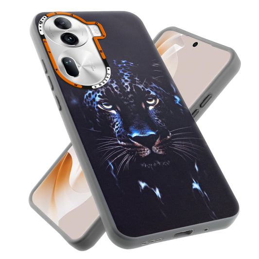 Dark Aesthetic Wild Animal Printed Back Cases For Oppo Reno 11 Pro 5G