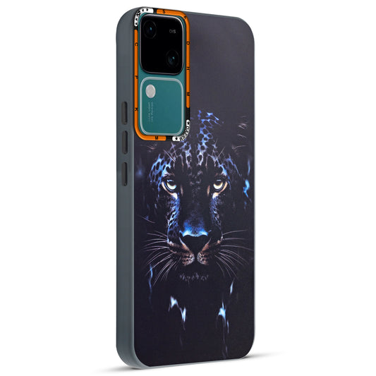 Dark Aesthetic Wild Animal Printed Back Cases For Vivo V30 5G