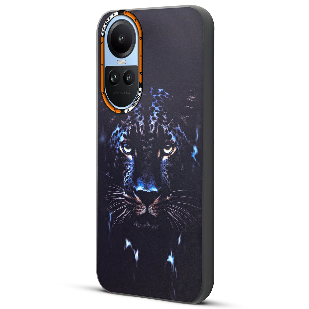 Dark Aesthetic Wild Animal Printed Back Cases For Oppo Reno 10 5G