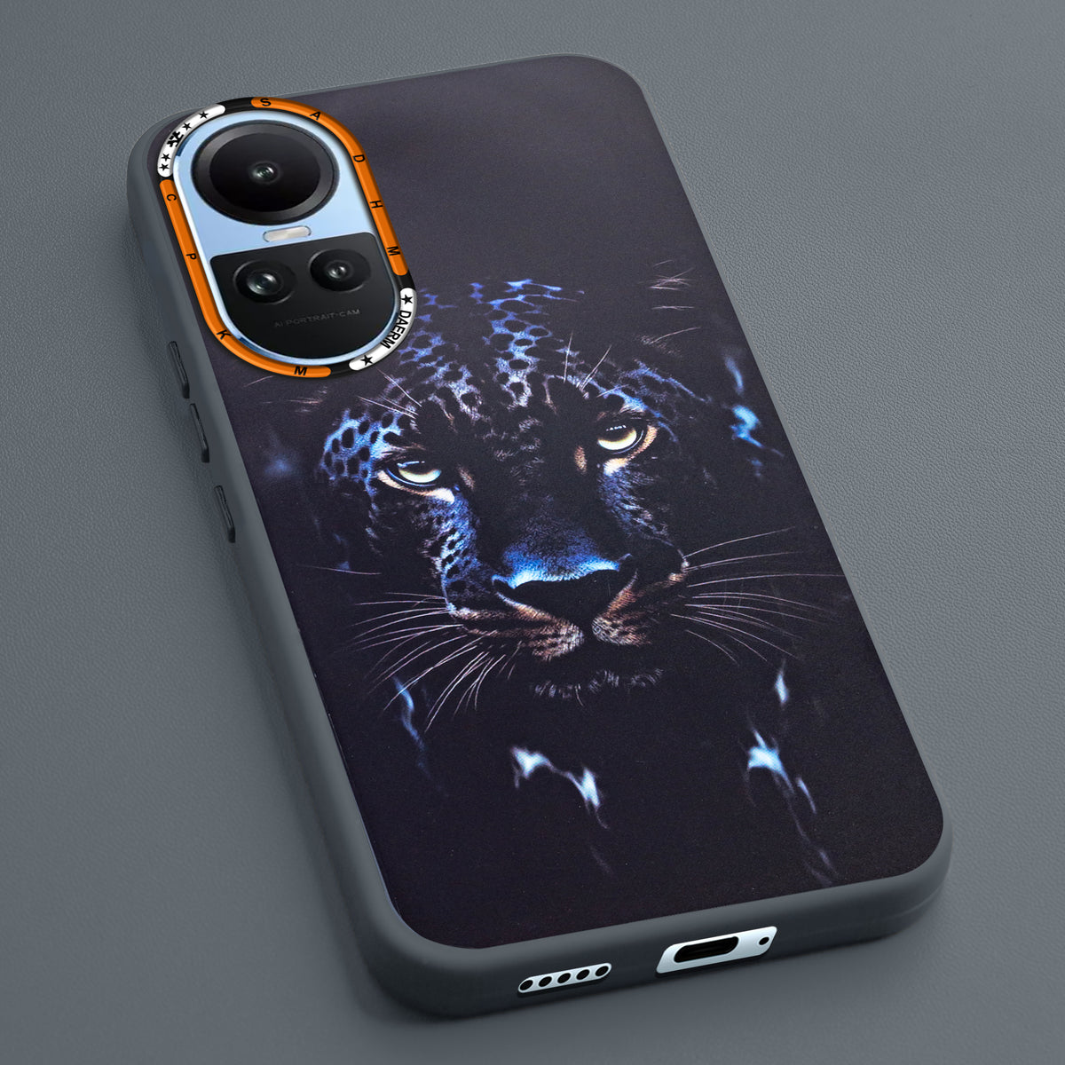 Dark Aesthetic Wild Animal Printed Back Cases For Oppo Reno 10 5G