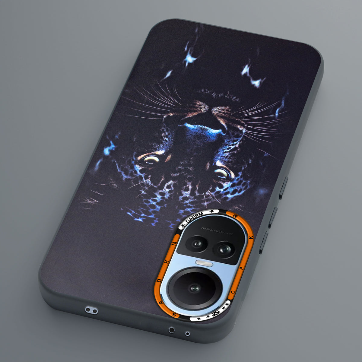 Dark Aesthetic Wild Animal Printed Back Cases For Oppo Reno 10 5G