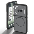 Dual tone silicone Black back cover for Nothing Phone 2A Plus showing camera protection and design