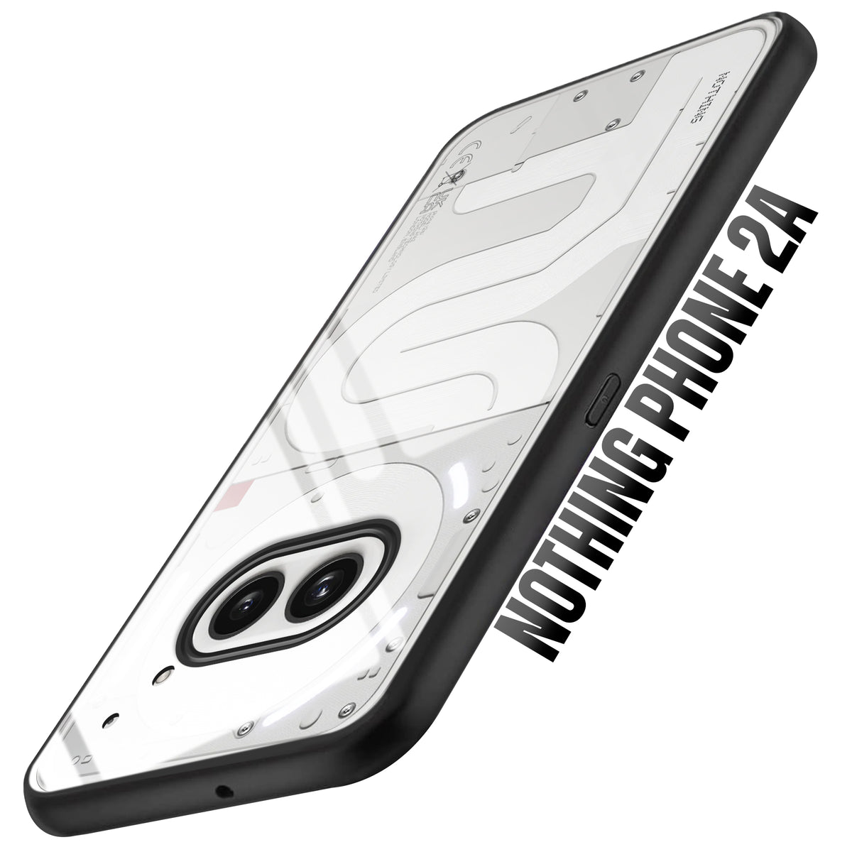 Soft Frame Clear Case For Nothing Phone 2A