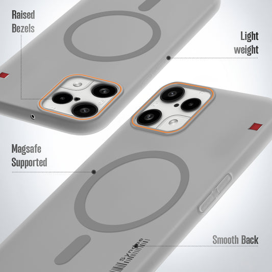 Colourful Frosted Matte With Raised Camera Protection Back Cover Case For Nothing Phone 3A Lite 5G