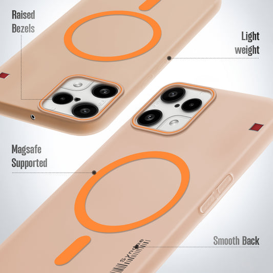 Colourful Frosted Matte With Raised Camera Protection Back Cover Case For Nothing Phone 3A Lite 5G