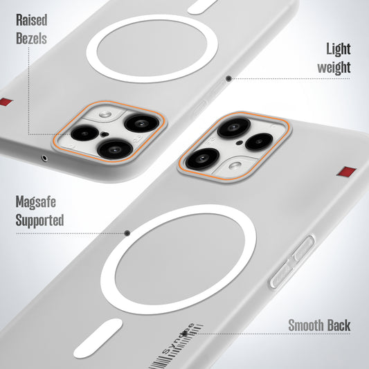 Colourful Frosted Matte With Raised Camera Protection Back Cover Case For Nothing Phone 3A Lite 5G