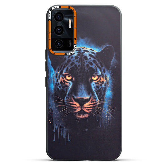 Dark Elegant Wild Creatures Printed Back Cases For Vivo V23E 5G