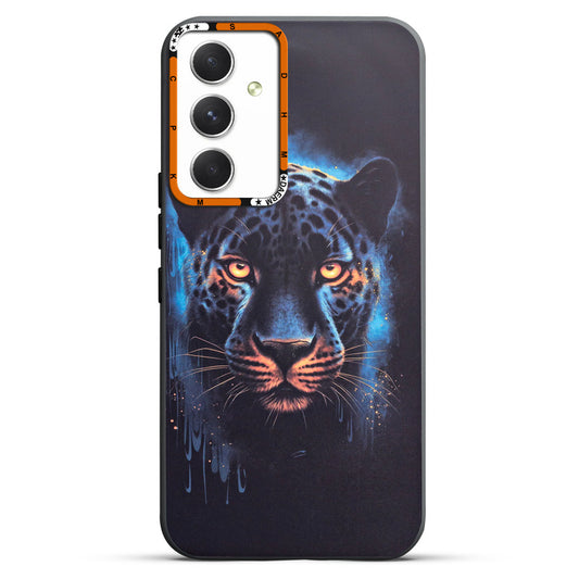 Dark Elegant Wild Creatures Printed Back Cases For Samsung A54 5G