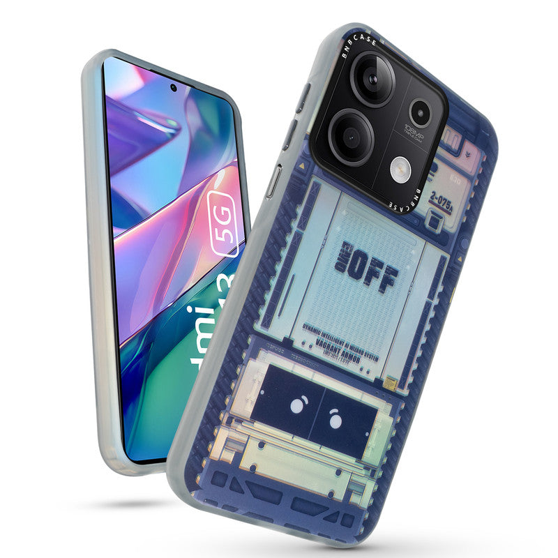 Rainbow Circuit Print Hard Case For Redmi Note 13 5G