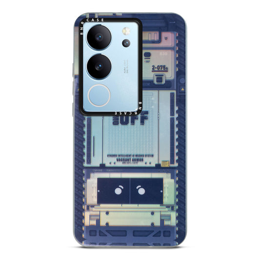 Rainbow Circuit Print Hard Case For Vivo V29 5G