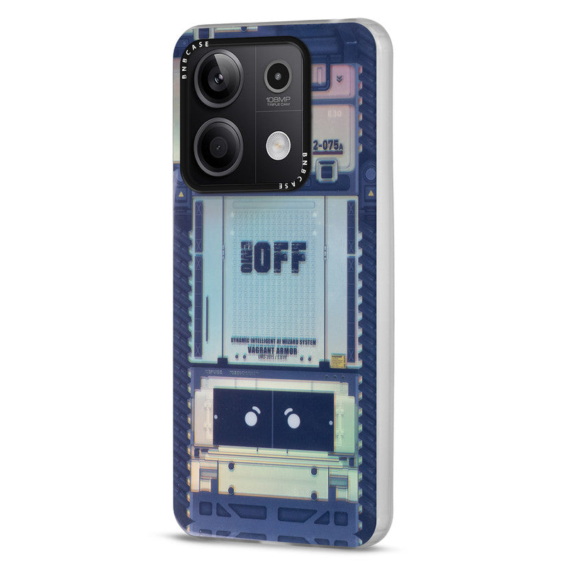 Rainbow Circuit Print Hard Case For Redmi Note 13 5G