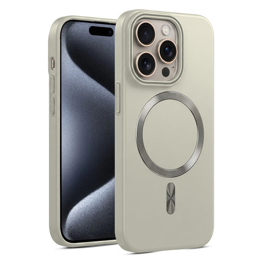Hard Back Magnetic Case for Apple iPhone 15 Pro with Wireless Charging Support