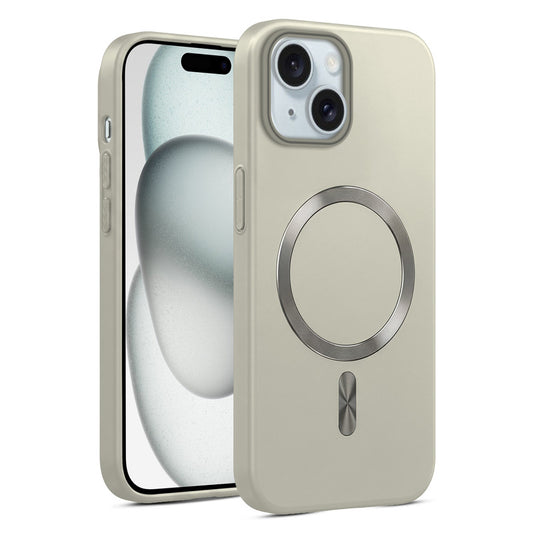 Hard Back Magnetic Case for Apple iPhone 15 with Wireless Charging Support