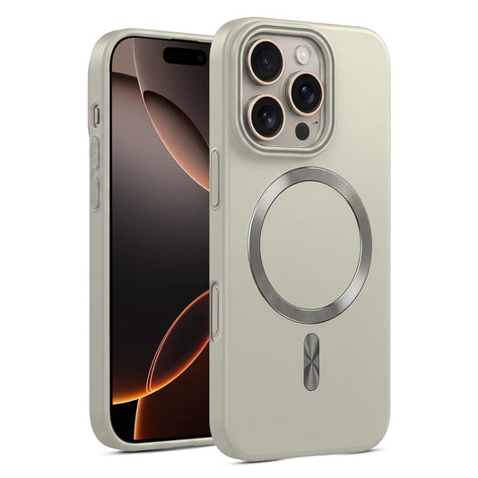 Hard Back Magnetic Case for Apple iPhone 16 Pro with Wireless Charging Support