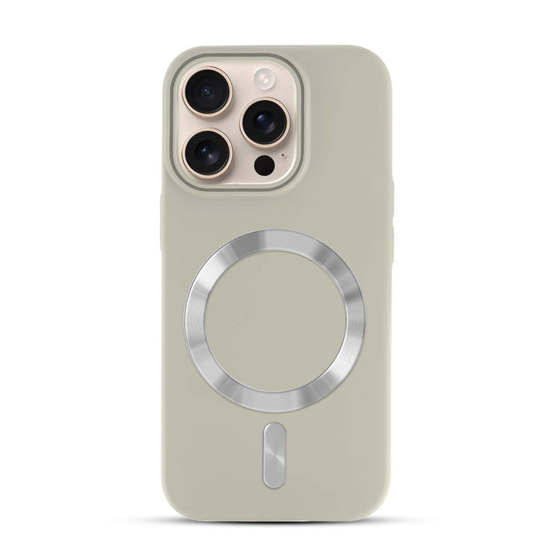 Hard Back Magnetic Case for Apple iPhone 15 Pro Max with Wireless Charging Support
