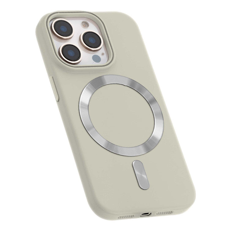 Hard Back Magnetic Case for Apple iPhone 15 Pro Max with Wireless Charging Support