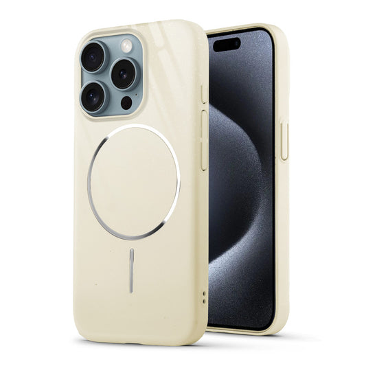 Apple iPhone 15 Pro Polished Titanium Hard Case