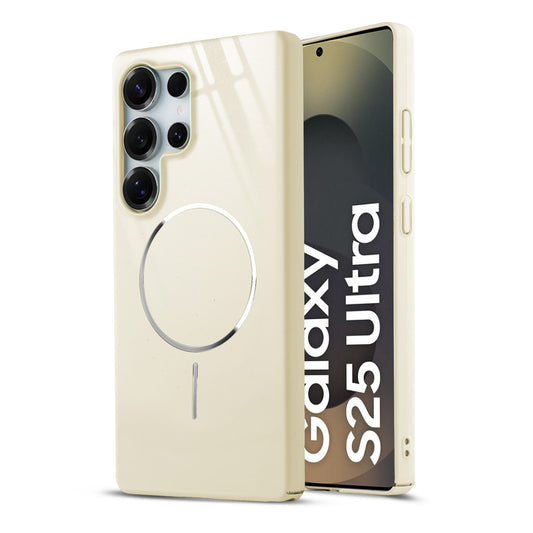 Smooth & Shiny Glossy Hard Back Cover Case For Samsung S25 Ultra 5G With Magsafe Support