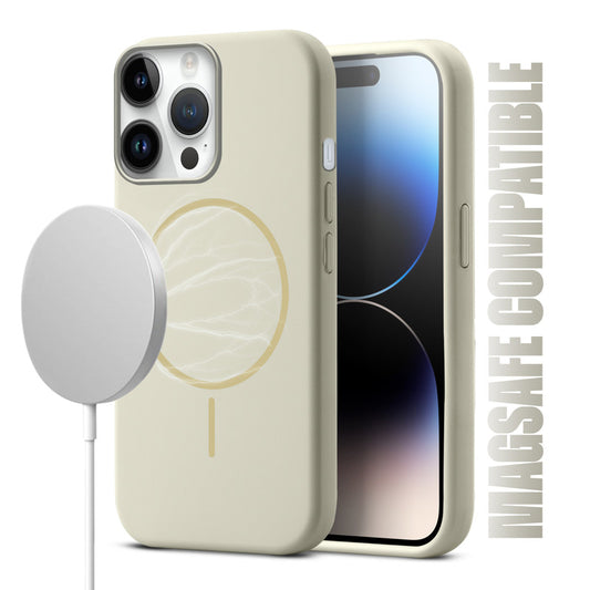 MagSafe Compatible Liquid Silicone Case For Apple iPhone 14 Pro