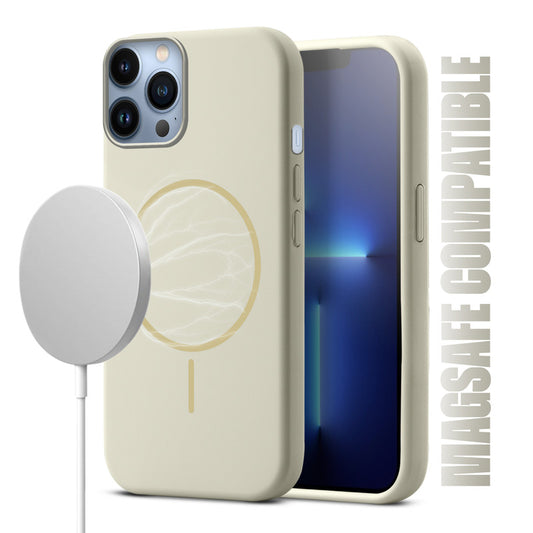 MagSafe Compatible Liquid Silicone Case For Apple iPhone 13 Pro