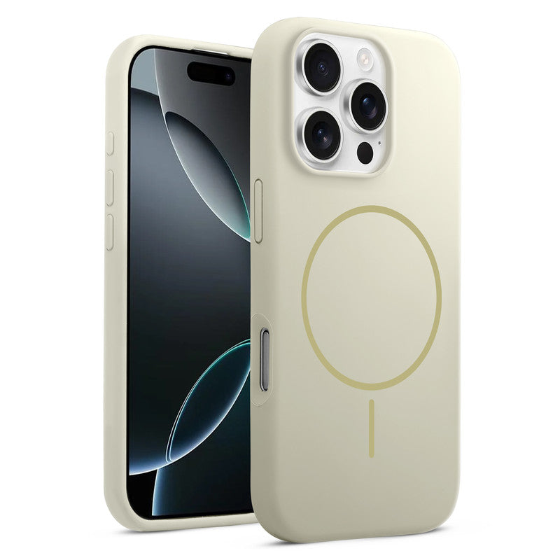Cloud Feel Silicone Case for Apple iPhone 16 Pro – Supports Wireless Charging