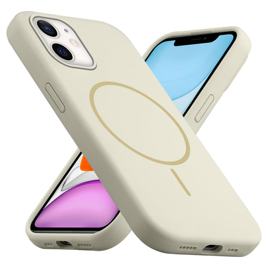 MagSafe Compatible Liquid Silicone Case For Apple iPhone 11