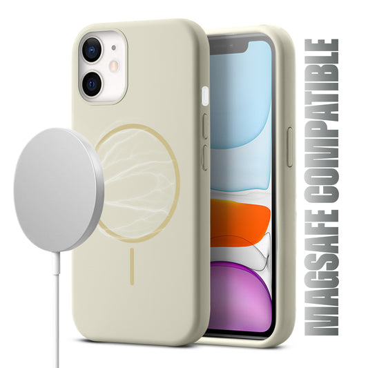 MagSafe Compatible Liquid Silicone Case For Apple iPhone 11