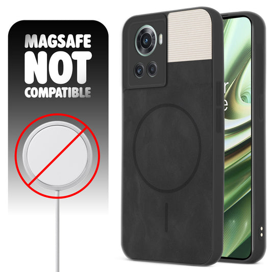 Hybrid PU Leather Matte Cover for OnePlus 10R 5G