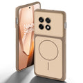 Dual tone silicone Brown back cover for OnePlus 13R 5G showing camera protection and design