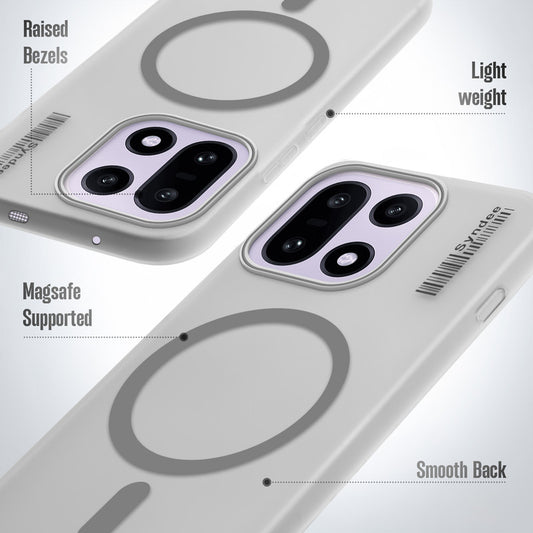 Frosted Sleek Matte Wireless Charging Support Back Cover Case for OnePlus 15 5G With Raised Camera Protection