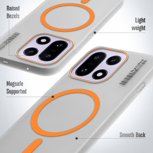 Frosted Sleek Matte Wireless Charging Support Back Cover Case for OnePlus 15 5G With Raised Camera Protection