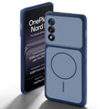 Dual tone silicone Blue back cover for OnePlus Nord 5 5G showing camera protection and design