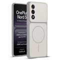 Full protective dual tone White silicone case for OnePlus Nord 5 5G showing front and back design coverage