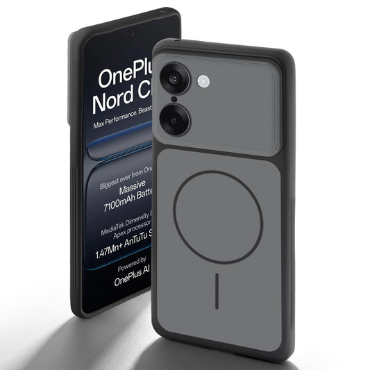 Dual tone silicone Black back cover for OnePlus Nord CE 5 5G showing camera protection and design
