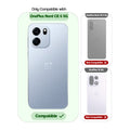 Clear hard back case compatibility guide showing fit for OnePlus Nord CE 6 5G and not compatible with other models