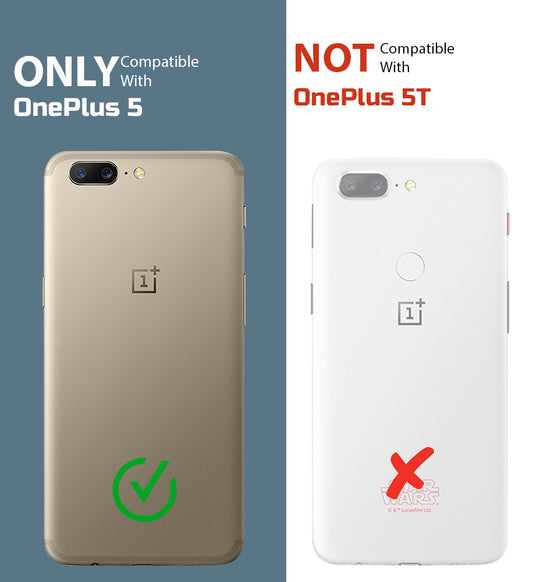 Crystal Clear Hard Back Anti-Yellowing Phone Case For OnePlus 5