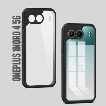 Silicone Border Transparent Back Cover for OnePlus Nord 4 5G