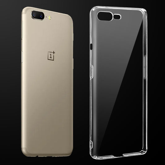 Crystal Clear Hard Back Anti-Yellowing Phone Case For OnePlus 5