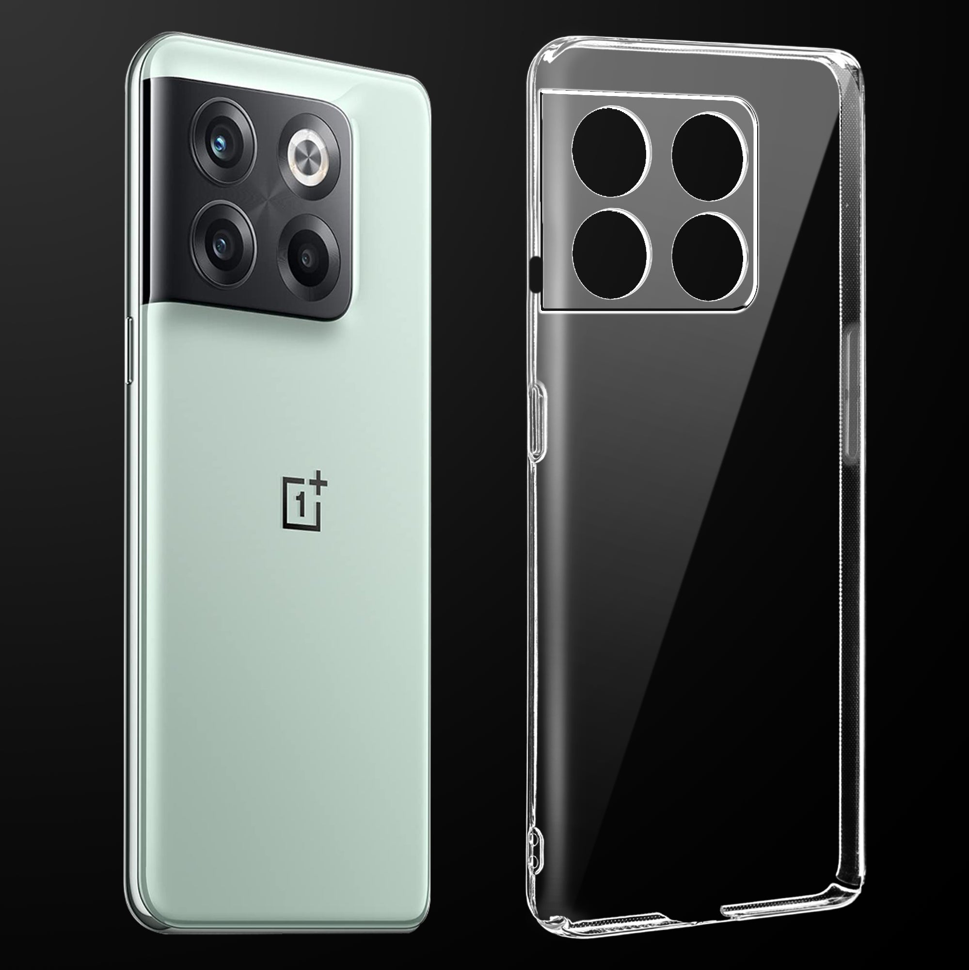 Crystal Clear Hard Back Anti-Yellowing Phone Case For OnePlus 10 Pro
