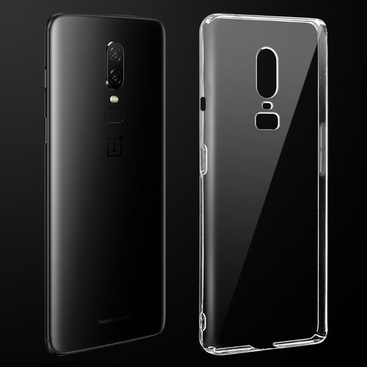 Crystal Clear Hard Back Anti-Yellowing Phone Case For OnePlus 6