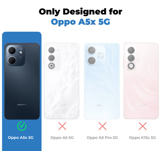 Anti-Yellowing Clear Case For Oppo A5x 5G