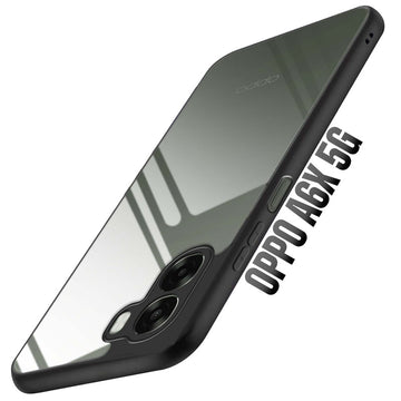 Soft Frame Clear Case For Oppo A6x 5G