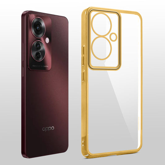 Shiny Edge Hard Case For Oppo F25 Pro 5G